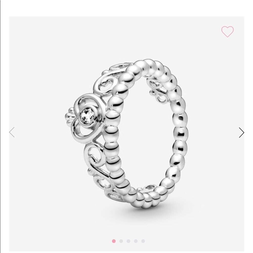 Pandora princess tiara ring